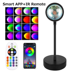 Sunset Projection Lamp w/ Remote and Smart App