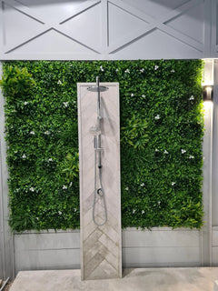White Oasis Artificial Vertical Garden 40" x 40" 11SQ FT